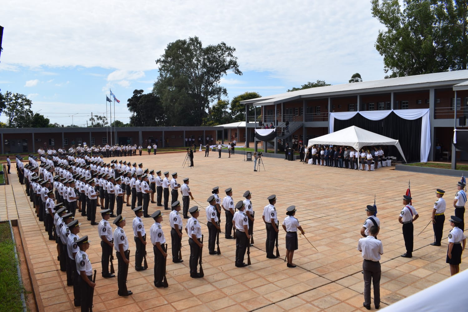Foto de graduación de estudiantes